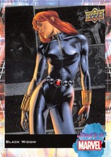 Black Widow / 2024 Upper Deck Women of Marvel BASE Card #13 comprar usado  Enviando para Brazil