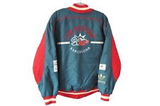 Vintage Barcelona Dragons Adidas Bomberka Kurtka Rozmiar L lata 90. Futbol amerykański na sprzedaż  PL