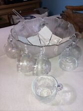 Arcoroc fleur punch for sale  COLWYN BAY