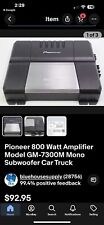760 pioneer amplifier d'occasion  Expédié en Belgium