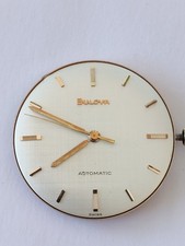 Vintage Bulova 11 ALAC automatic  movement, Textured Dial  (R-2727) comprar usado  Enviando para Brazil