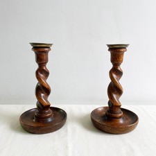 Pair vintage wooden for sale  BROMLEY