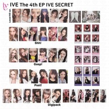 IVE 4º EP Álbum IVE SECRET Loved IVE / Photobook ver. Cartão fotográfico oficial comprar usado  Enviando para Brazil