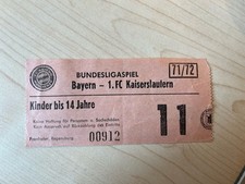 Eintrittskarte ticket bundesli gebraucht kaufen  Kirchentellinsfurt