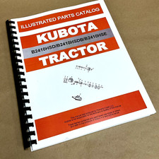 Parts manual kubota for sale  Brookfield