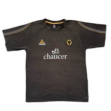 Blusa de Treino Vintage Le Coq Sportif Wolverhampton Wanderes Masculina Desbotada Pequena comprar usado  Enviando para Brazil