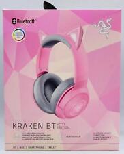 FONE DE OUVIDO RGB SEM FIO ROSA RAZER KRAKEN BT KITTY EDITION #109357# comprar usado  Enviando para Brazil