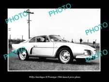 FOTO ANTIGA GRANDE HISTÓRICA DO LANÇAMENTO DE CARRO WILLYS INTERLAGOS 1966 FOTO DE IMPRENSA 2 comprar usado  Enviando para Brazil