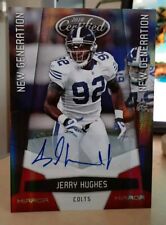 2010 Certificado Espelho Vermelho Jerry Hughes Rookie Auto #d/250 TCU HORNED FROGS comprar usado  Enviando para Brazil