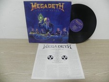 Usado, Megadeth - Rust In Peace 1990 KOREA Vinyl LP / W/Insert / CLEAN COPY comprar usado  Enviando para Brazil