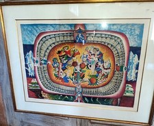 Aristide caillaud lithographie d'occasion  Sainte-Colombe