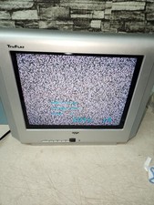 TV CRT 14F512T retrô para jogos RCA Truflat 14 polegadas com controle remoto testado, usado comprar usado  Enviando para Brazil