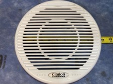Grelha de alto-falante marinho subwoofer Clarion 10", cor branca. comprar usado  Enviando para Brazil