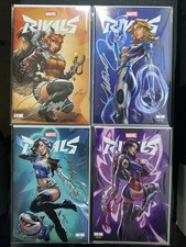 🖊️ Conjunto assinado Marvel Rival #1 J. Scott Campbell comprar usado  Enviando para Brazil
