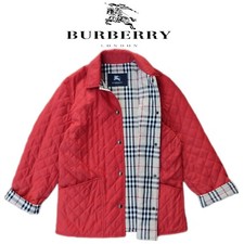 Casaco feminino vintage Burberry London Nova Check acolchoado vermelho tamanho 40 S unissex comprar usado  Enviando para Brazil