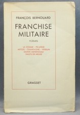 Franchise militaire françois d'occasion  Veynes