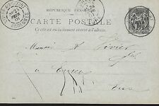 Entier postal carte d'occasion  Prissé