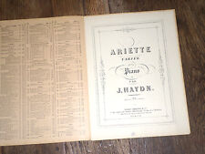 Ariette variée piano d'occasion  Tours-