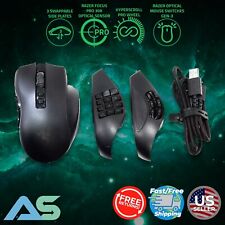 Mouse para jogos Razer Naga V2 Pro Wireless Focus Pro 30K sensor óptico DPI MMO 🐍 comprar usado  Enviando para Brazil