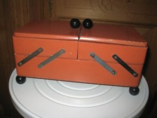 Vintage holz nähkästchen gebraucht kaufen  Frankfurt am Main