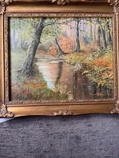 Oil painting canvas for sale  WAREHAM