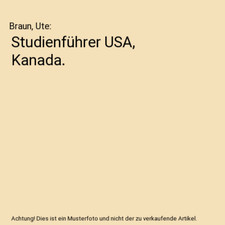 Studienführer usa kanada gebraucht kaufen  Trebbin