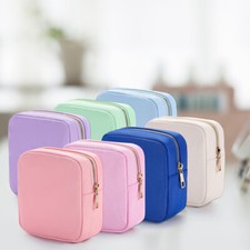 Bolsa cosmética de cor sólida multiuso impermeável bolsa de armazenamento para suprimentos de viagem comprar usado  Enviando para Brazil