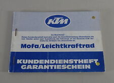 Serviceheft scheckheft ktm gebraucht kaufen  Jever