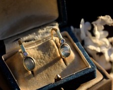 Boucles oreilles dormeuse d'occasion  Paris VI