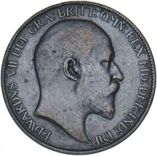 1902 halfpenny edward for sale  LEEDS