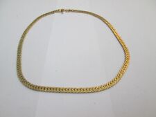 Gold plated herringbone for sale  SOUTHAMPTON