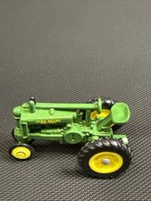 Trator de uso geral verde John Deer Ertl fundido em miniatura 1/64, usado comprar usado  Enviando para Brazil
