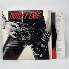 Motley Crue - Too Fast For Love - 1982 US Press Album (NM-) Ultrasonic Clean comprar usado  Enviando para Brazil