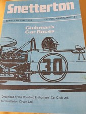 Clubman car races for sale  SOUTHEND-ON-SEA