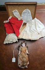 Muñecas antiguas de moda vintage de 7" todo bisque cuello SW con armario LOTE #15 segunda mano  Embacar hacia Mexico