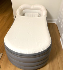 Banheira inflável SereneLife spa/travesseiro/massagem com bolhas/luzes LED comprar usado  Enviando para Brazil