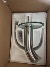 Cachoeira, banheiro, vaidade, pia, torneira de vidro cromado com alça única comprar usado Cachoeira, banheiro, vaidade, pia, torneira de vidro cromado com alça única comprar usado  Enviando para Brazil