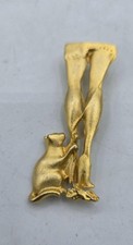 Kitty cat brooch for sale  Killeen