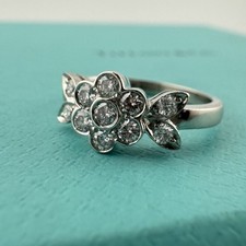 Tiffany diamond flower for sale  Seattle