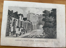 Antique print canterbury for sale  LLANELLI