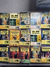 15x VINTAGE James Bond Ian Fleming PAN Yellow Flash EARLY Paperback Books Bundle comprar usado  Enviando para Brazil