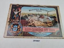 Blechschild braustolz brauerei gebraucht kaufen  Burgstädt