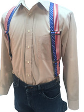 2 men s suspenders for sale  Traverse City