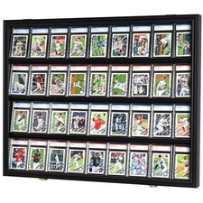 Vitrina de tarjetas deportivas Pro UV 36 graduada para fútbol béisbol baloncesto ho... segunda mano  Embacar hacia Mexico