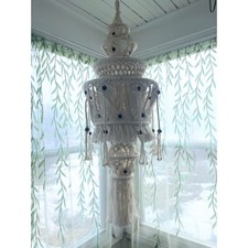 Vintage large macrame for sale  Stanton