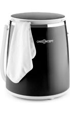 Máquina de lavar OneConcept Ecowash portátil compacta mini carregamento superior preta *Leia comprar usado  Enviando para Brazil
