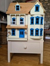 Wooden dolls house for sale  LISKEARD