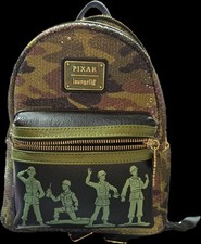 Mini Mochila Masculina Loungefly Disney Pixar Toy Story Exército Lantejoulas Camufladas comprar usado  Enviando para Brazil