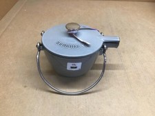 Chaleira redonda de ferro fundido 1 qt - Cinza grafite comprar usado  Enviando para Brazil