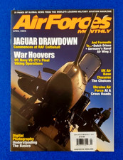 AIR FORCES MONTHLY JAGUAR DRAWDOWN RAF COLITSHALL APRIL 2005 AIRCRAFT MAGAZINE comprar usado  Enviando para Brazil
